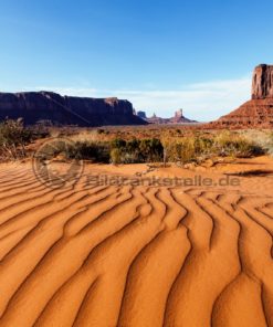 Strukturen im roten Sand, Colorado, USA - Bildtankstelle.de