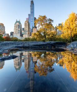 Central Park im Herbst, New York, USA - Bildtankstelle.de