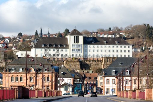 Blick auf die schöne Barockstadt Blieskastel, Saarland - Bildtankstelle.de