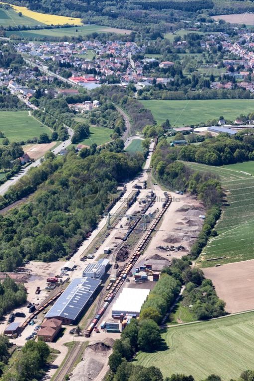 BahnLog aus der Luft, Saarland - Bildtankstelle.de - Bilddatenbank für Foto-Motive aus SAAR-LOR-LUX