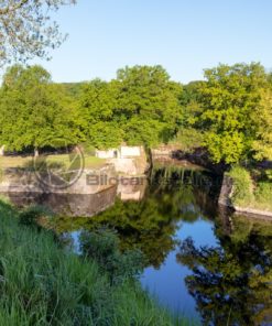 Blick auf die Vauban-Insel in Saarlouis, Saarland - Bildtankstelle.de
