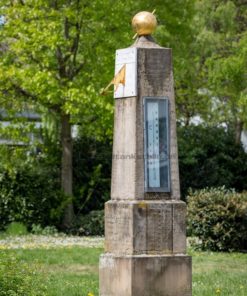 Historische Sonnenuhr in Saarbrücken - Bildtankstelle.de