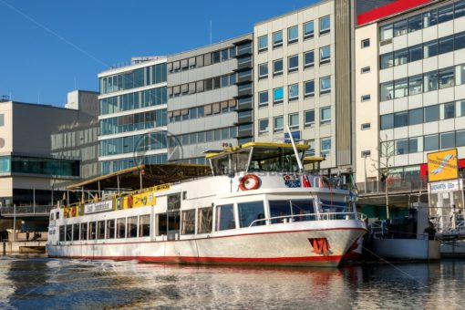 Saarbrücker Personenschiffahrt, Berliner Promenade, Saar, Saarbrücken - Bildtankstelle.de