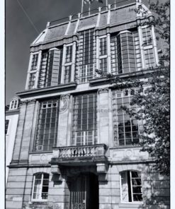 Saarbrücker Schloss, Rückansicht, Zugang zum Park - Bildtankstelle.de