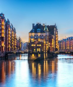 Wasserschloß in Hamburg - Bildtankstelle.de