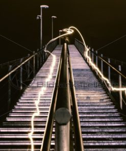 Lightpainting auf Treppe - Bildtankstelle.de