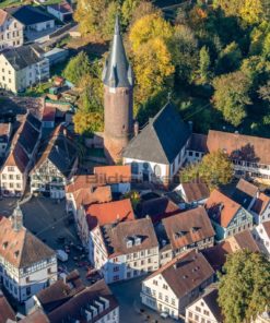 Historische Altstadt von Ottweiler, Saarland - Bildtankstelle.de