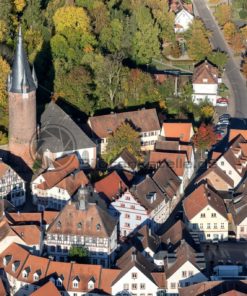 Historische Altstadt von Ottweiler, Saarland - Bildtankstelle.de