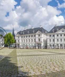 Panorama der Ludwigskirche in Saarbrücken - Bildtankstelle.de