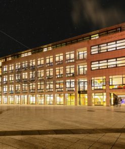 Stadtbibliothek in Saarbrücken, Saarland - Bildtankstelle.de