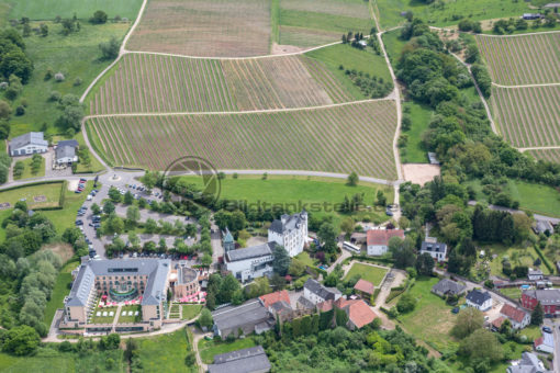 Luftaufnahme Schloss Berg, Nennig, Saarland - Bildtankstelle.de