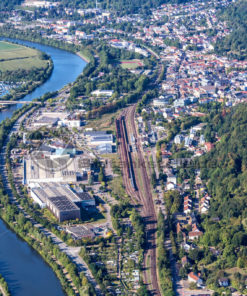 Luftaufnahme von Merzig - Bildtankstelle.de