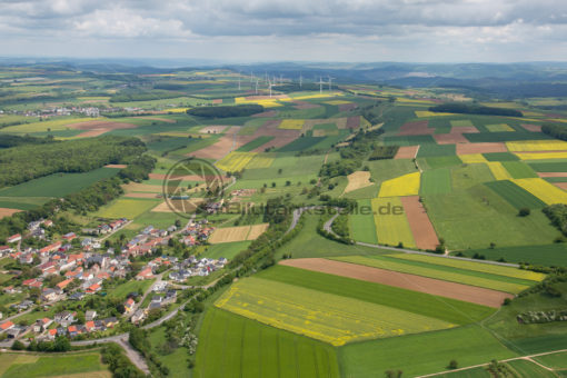 Luftaufnahme von Sinz bei Perl, Saarland - Bildtankstelle.de