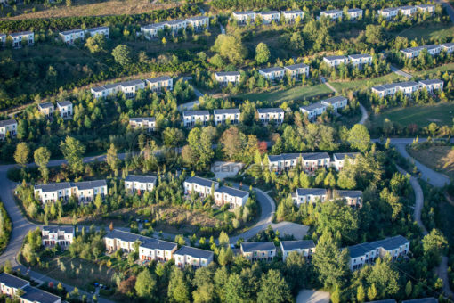 Luftbild Bostalsee, Centerpark, Strandbad - Bildtankstelle.de