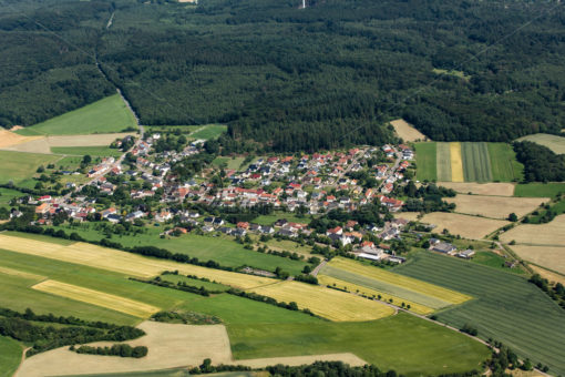 Luftbild von Borg, Kreis Merzig-Wadern, Saarland, Deutschland - Bildtankstelle.de