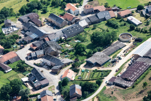 Luftbild von Eft – Hellendorf im  Kreis Merzig-Wadern, Saarland, - Bildtankstelle.de