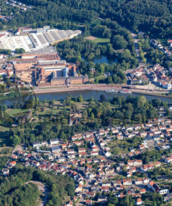 Luftbild von Mettlach, Saarland - Bildtankstelle.de