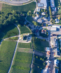 Luftbild von Schengen, Luxemburg - Bildtankstelle.de