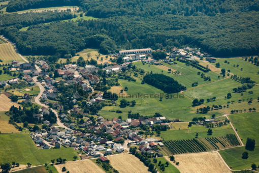 Luftbild von Tettingen-Butzdorf im  Kreis Merzig-Wadern, Saarlan - Bildtankstelle.de